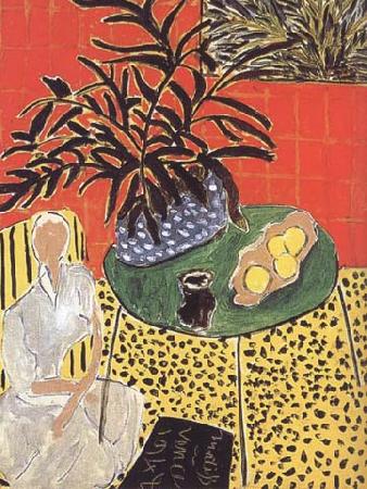 Henri Matisse Black Fern (mk35)